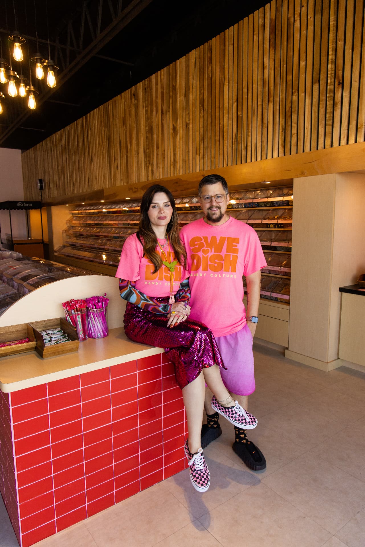 The founders of Swedish Candy Culture together